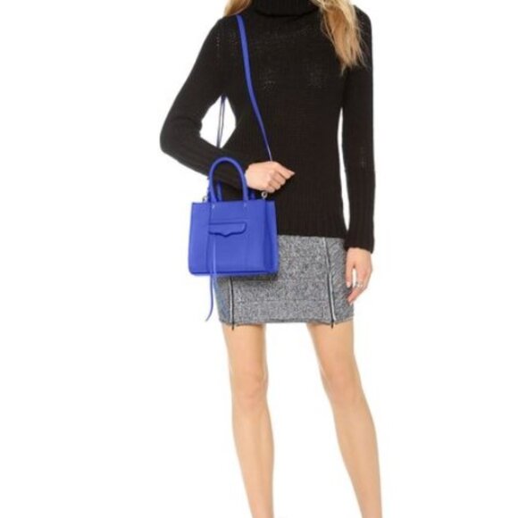 Rebecca Miinkoff Mini Tote-Electic Blue-Great Condition-Like New!!! - Picture 6 of 12